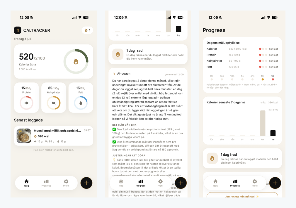 Matkollen – health app